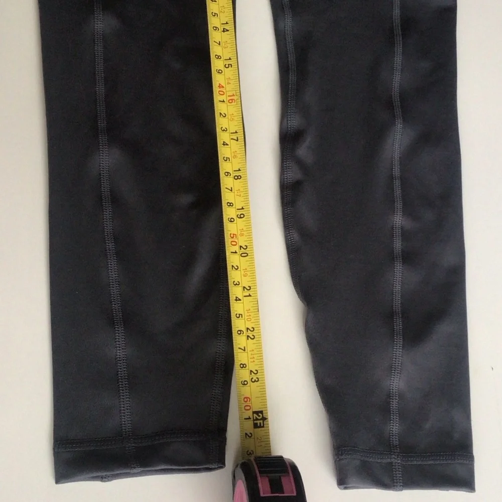 Velocity ankle leggings no sweat tru dry technology High-Waisted Gray Leggings